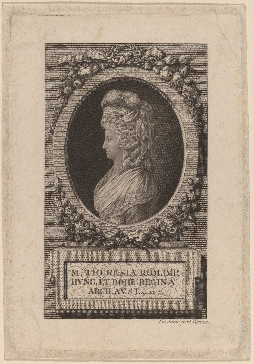 Maria Theresia, Heilige Römische Kaiserin von Jacob Adam