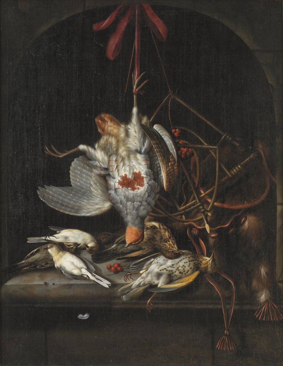 Totes Wildgeflügel von Jacob Biltius