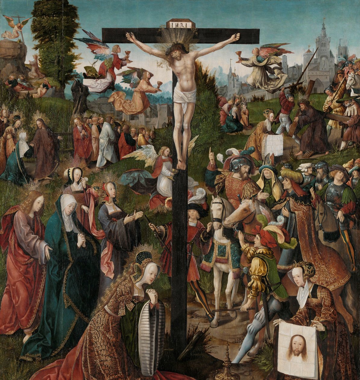 Die Kreuzigung von Jacob Cornelisz van Oostsanen