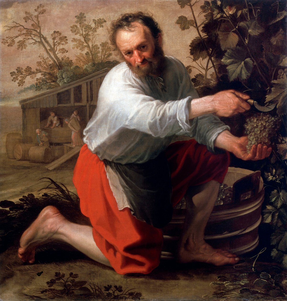 Weinbauer, 1628 von Jacob Gerritsz Cuyp
