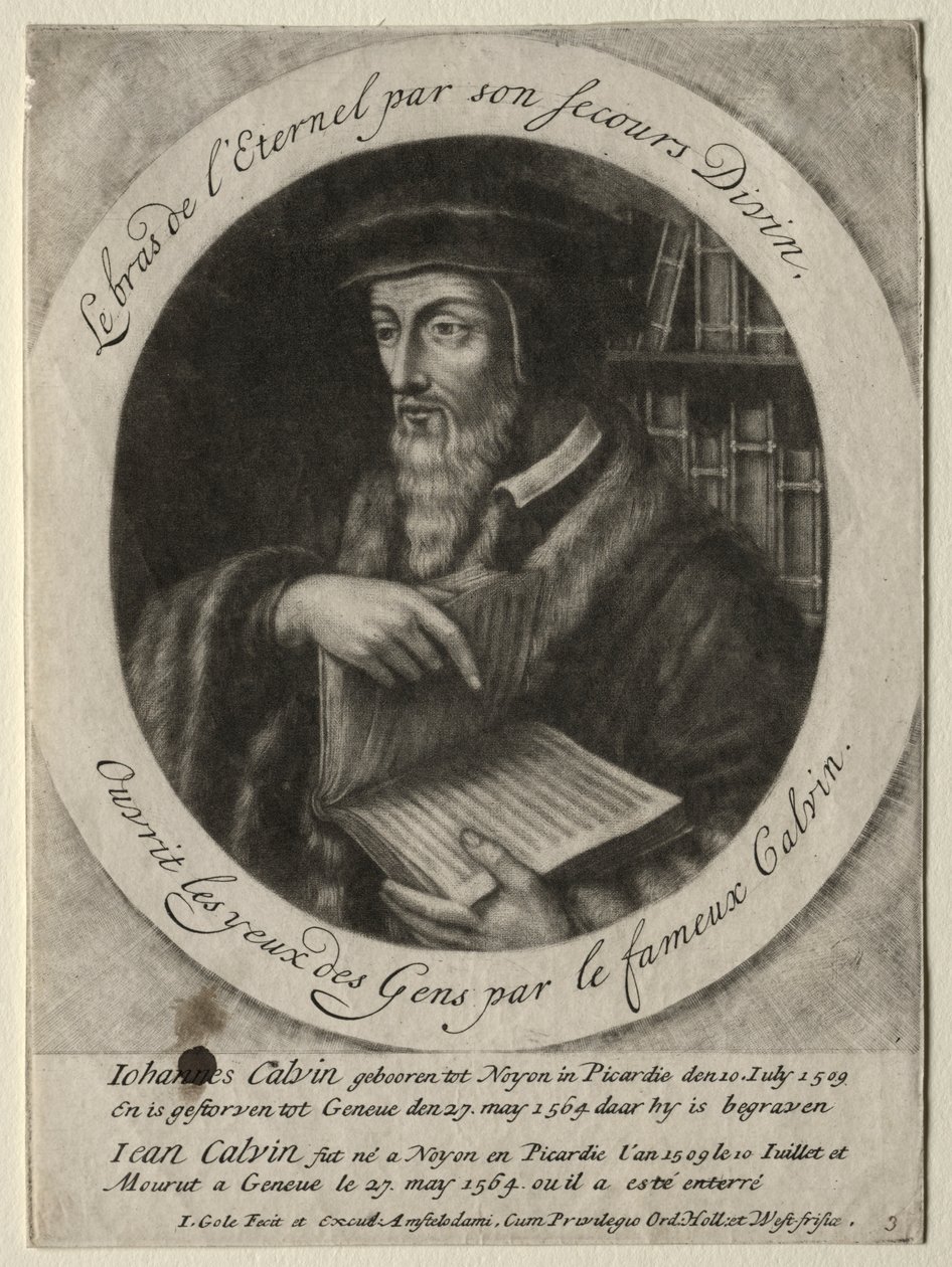 Johannes Calvin von Jacob Gole