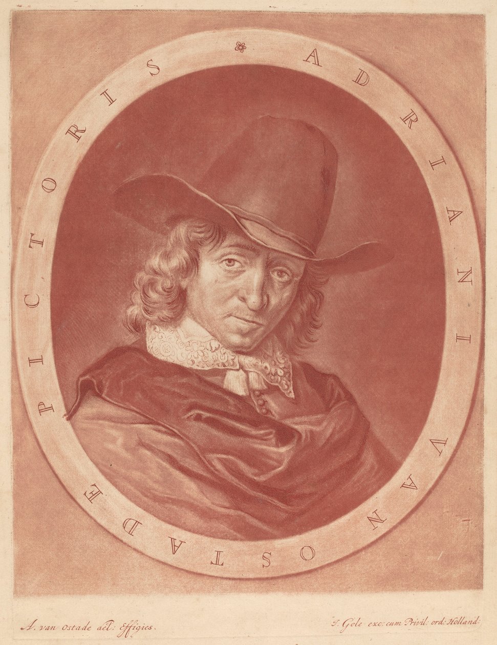 Adriaen van Ostade von Jacob Gole after Adriaen van Ostade