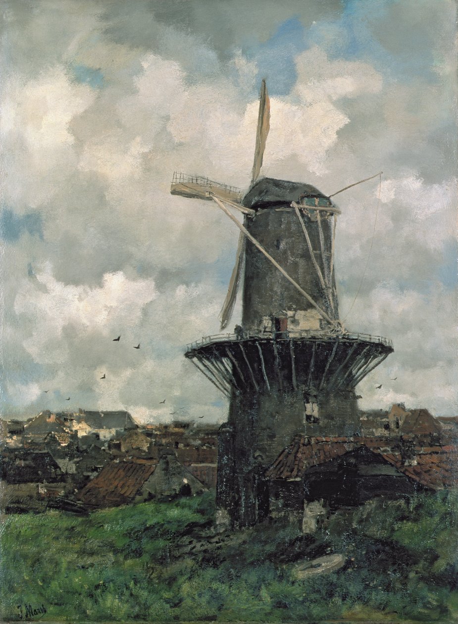 Die Windmühle von Jacob Henricus or Hendricus Maris
