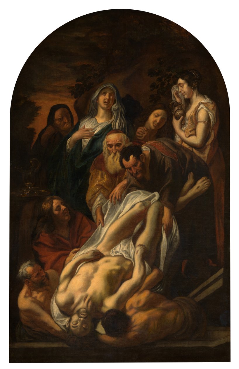 Grablegung Christi von Jacob Jordaens