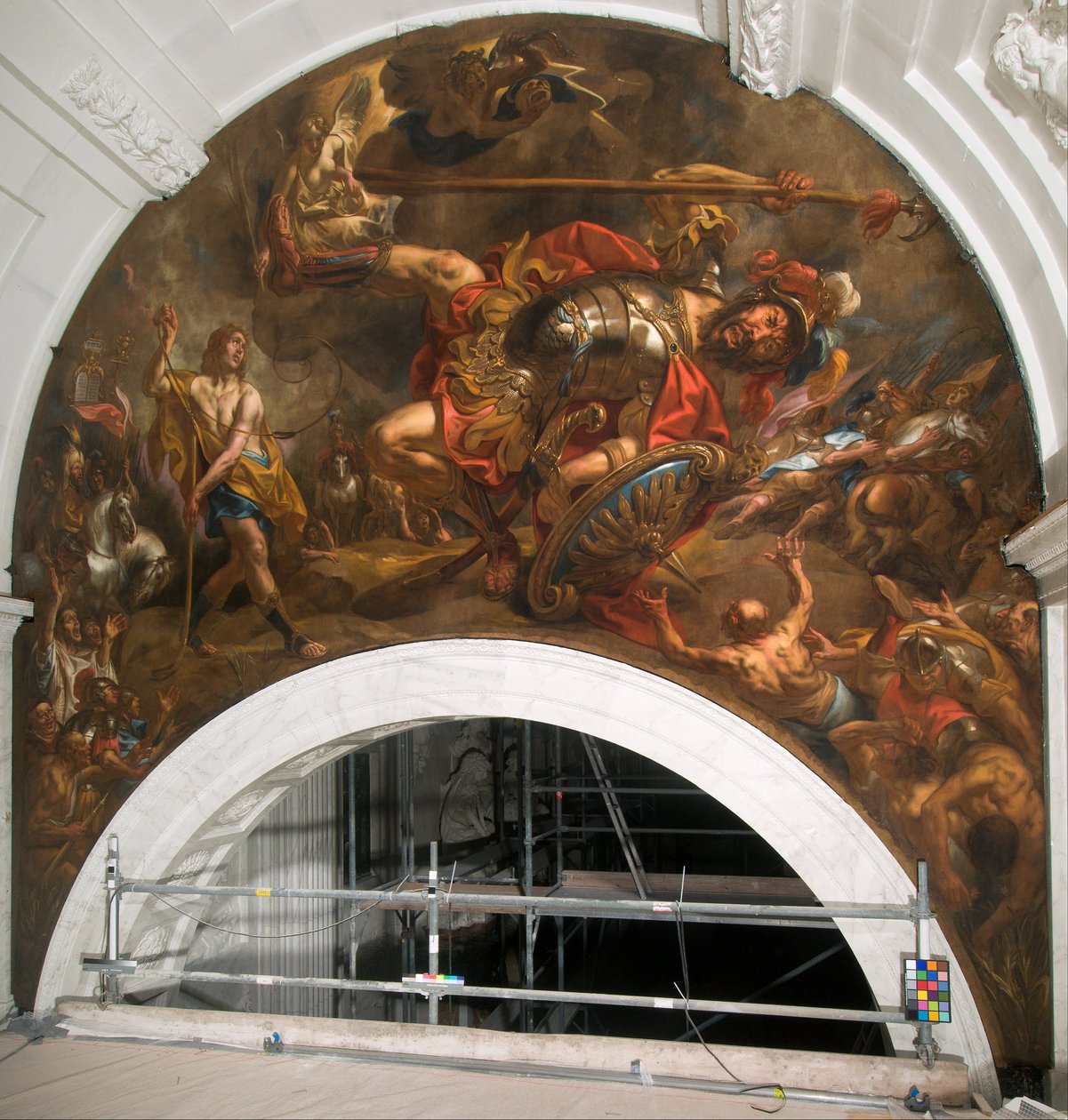 David und Goliath von Jacob Jordaens