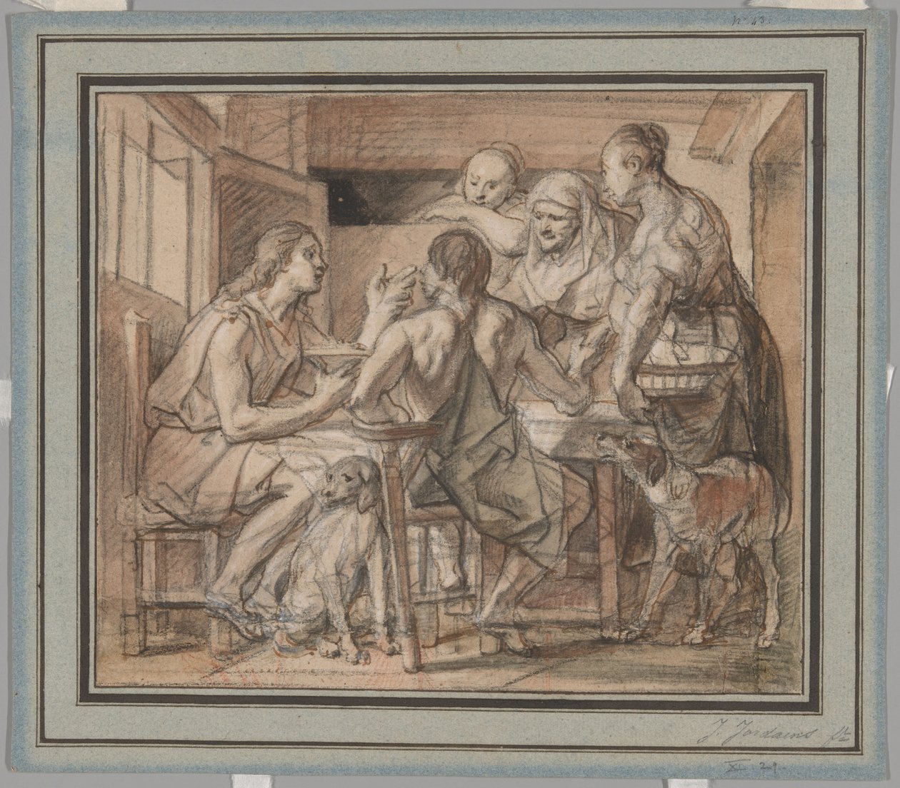 Jakob und Esau von Jacob Jordaens