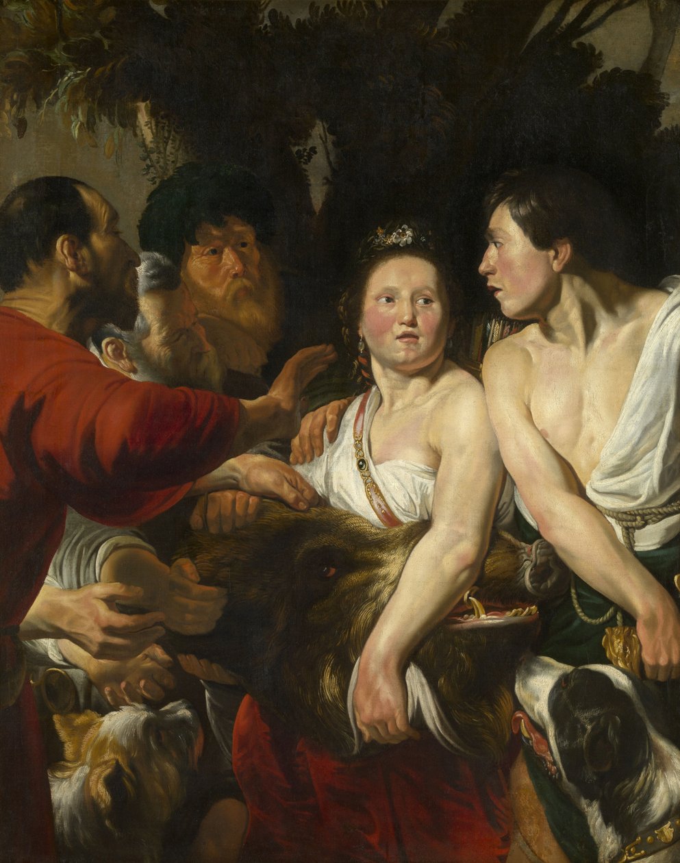 Meleager und Atalanta, 1617-1618 von Jacob Jordaens