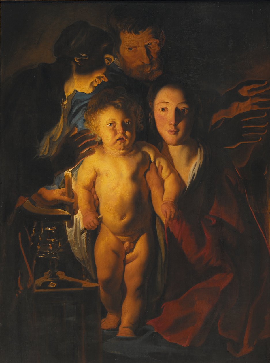 Die Heilige Familie von Jacob Jordaens