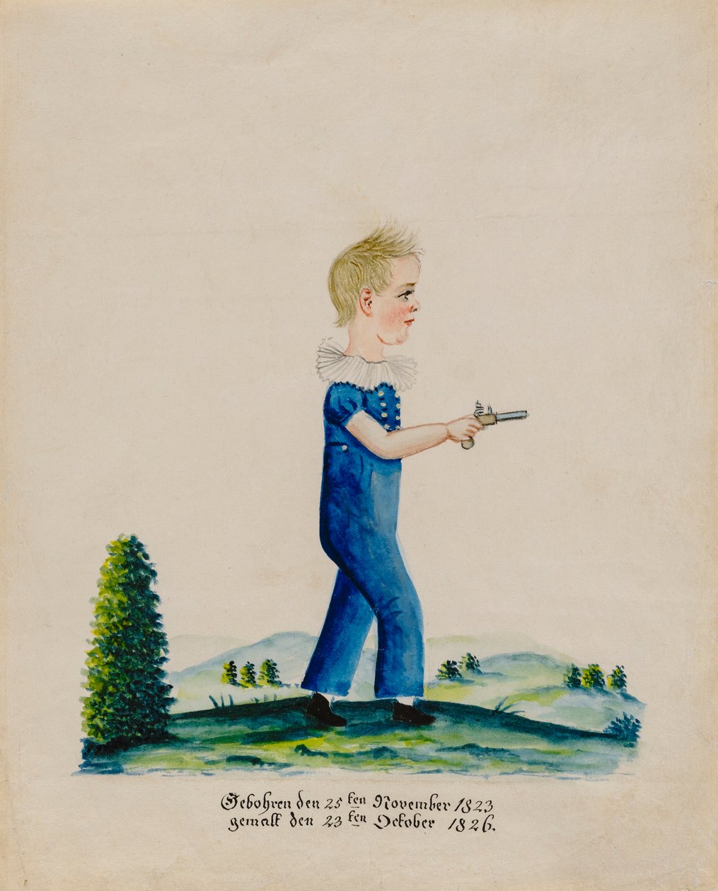 Porträt von Edward Musser von Jacob Maentel