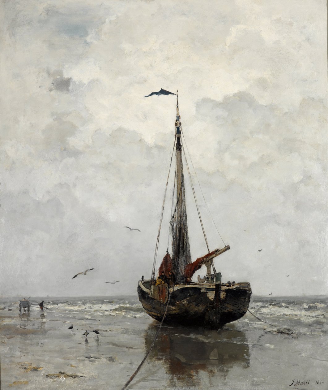 Fischerboot von Jacob Maris