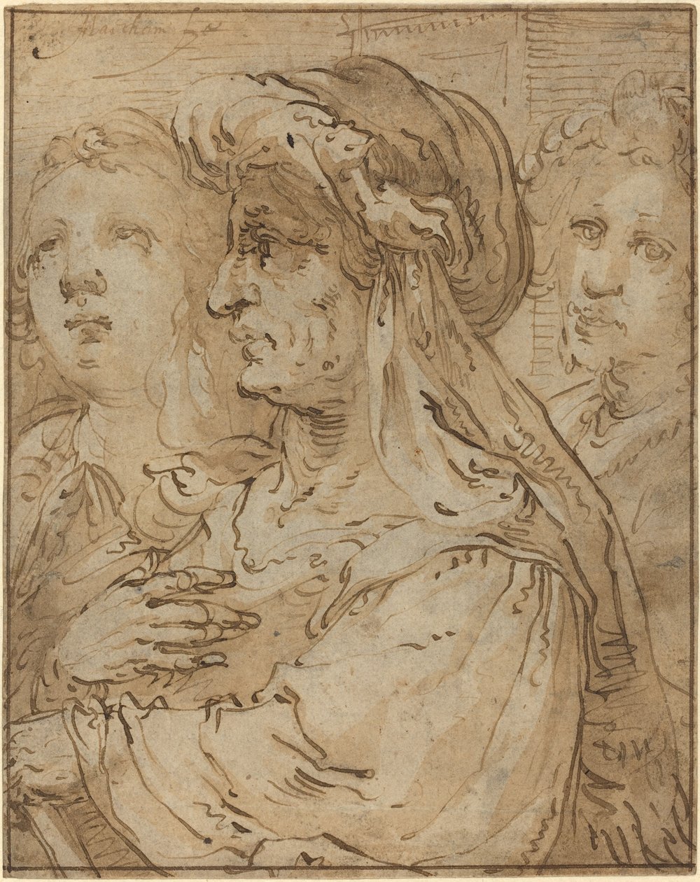 Allegorie des Alters von Jacob Matham
