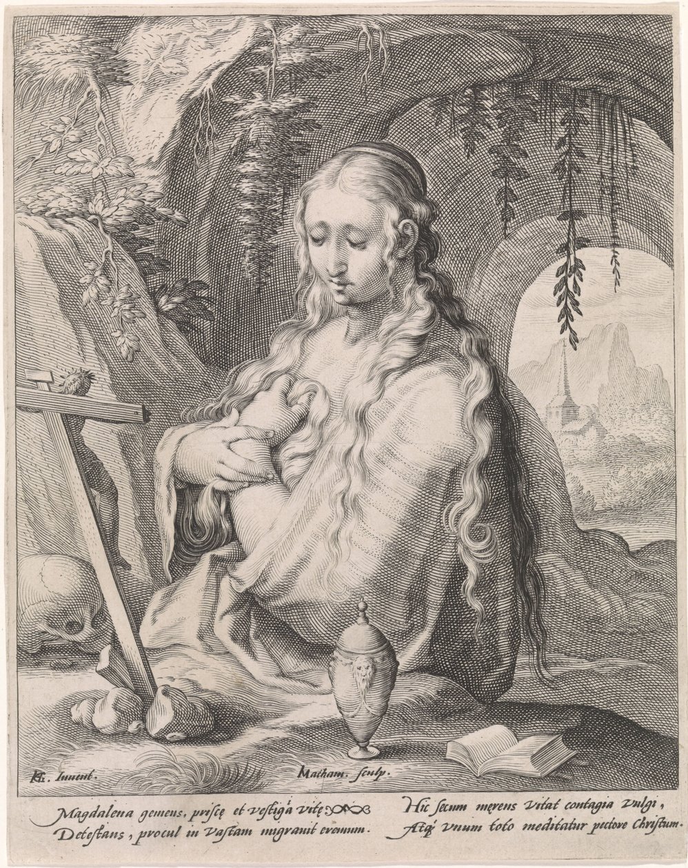 Reuige Maria Magdalena von Jacob Matham