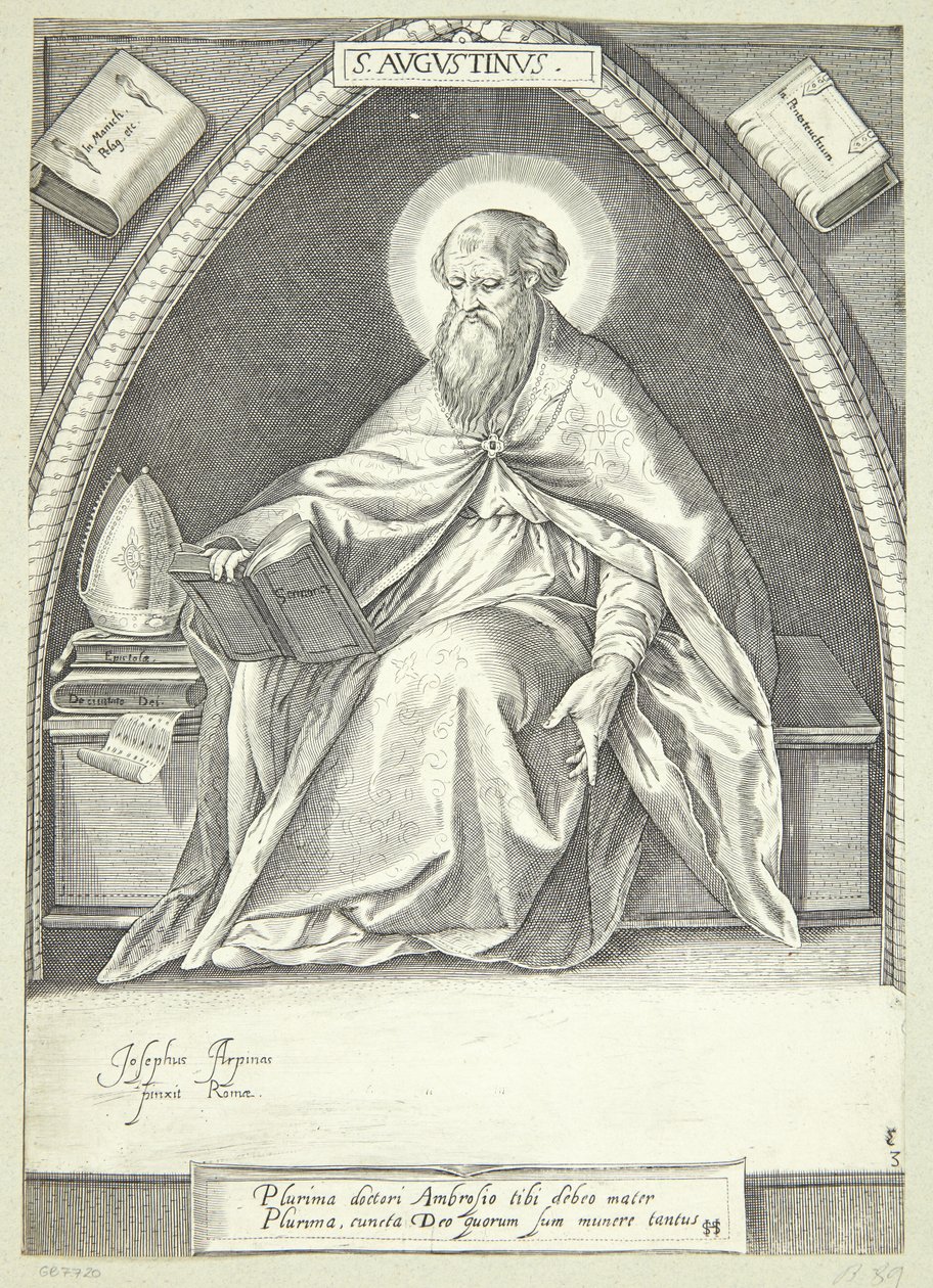Kirchenväter von Jacob Matham
