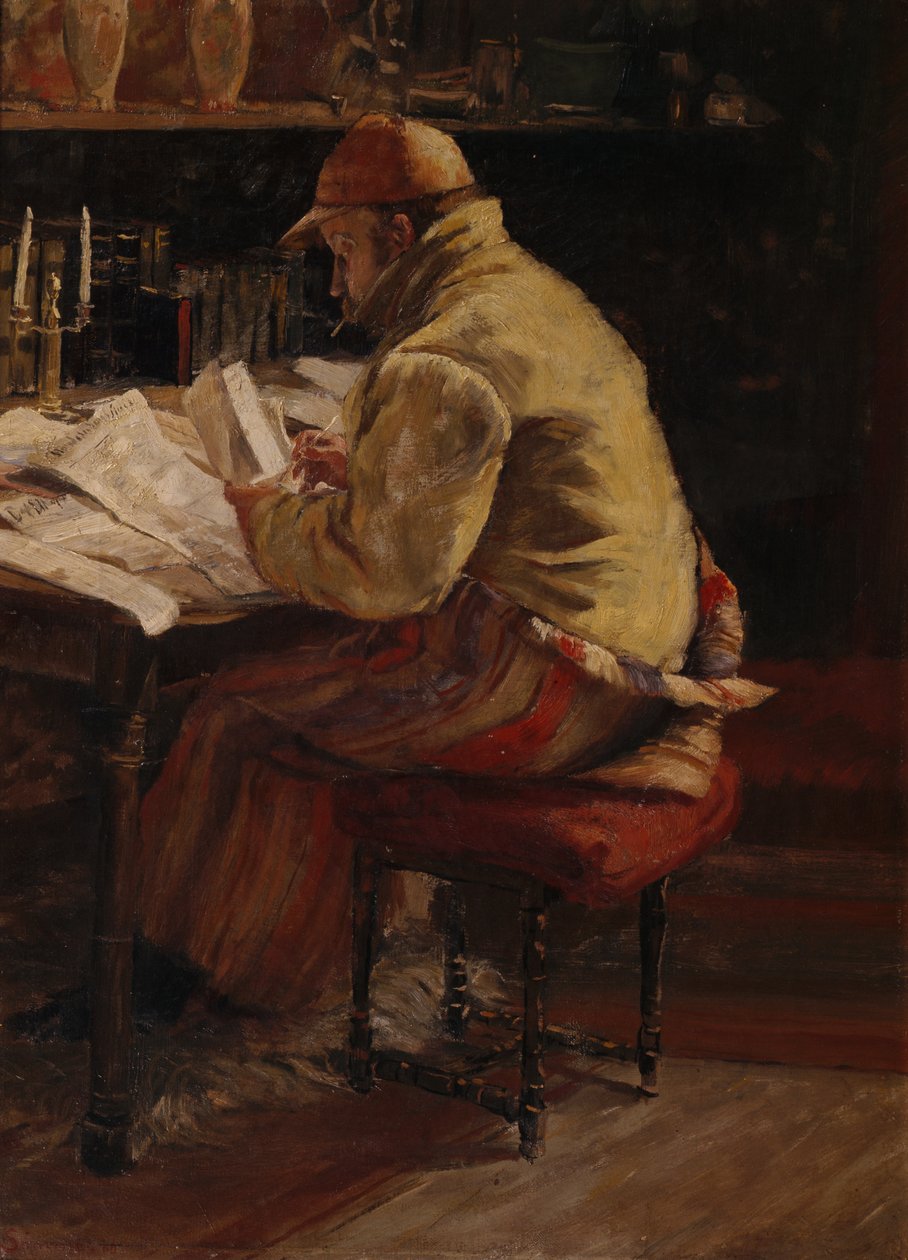 Autor Alexander Kielland von Jacob Sømme