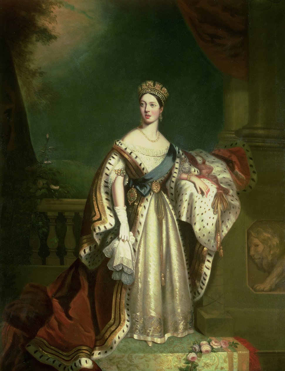 Königin Victoria (1819-1901) von Jacob Thompson