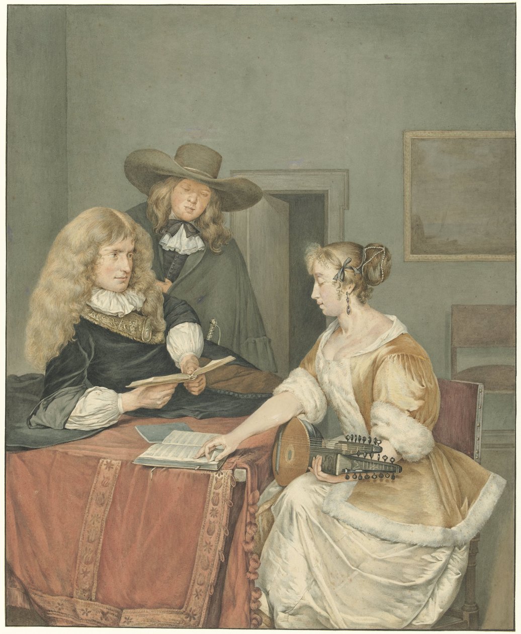 Musizierende Gesellschaft von Jacob Willemz. de Vos