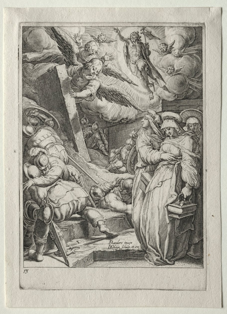 Passionszyklus: Die Auferstehung von Jacob de Gheyn II