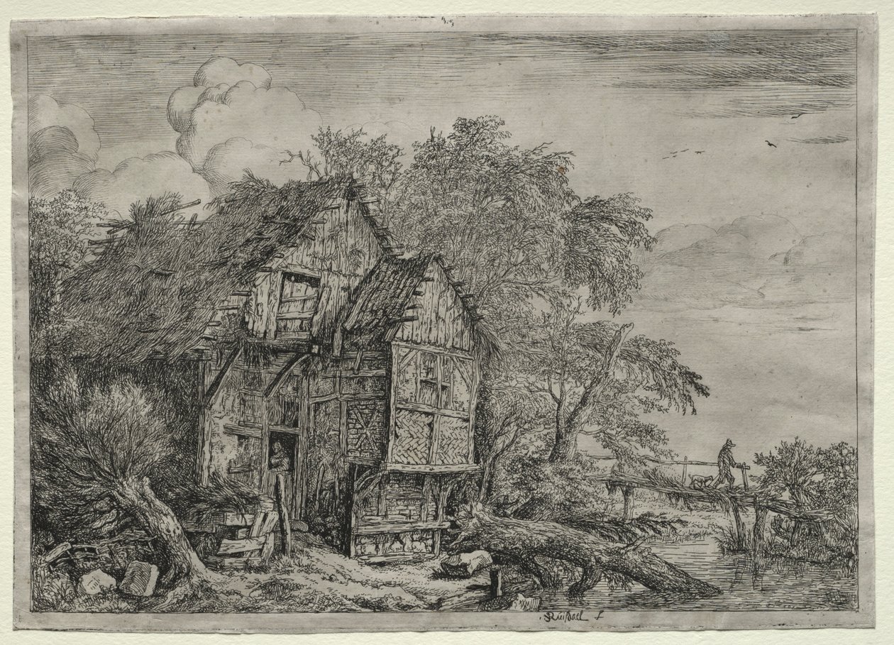 Die kleine Brücke von Jacob van Ruisdael
