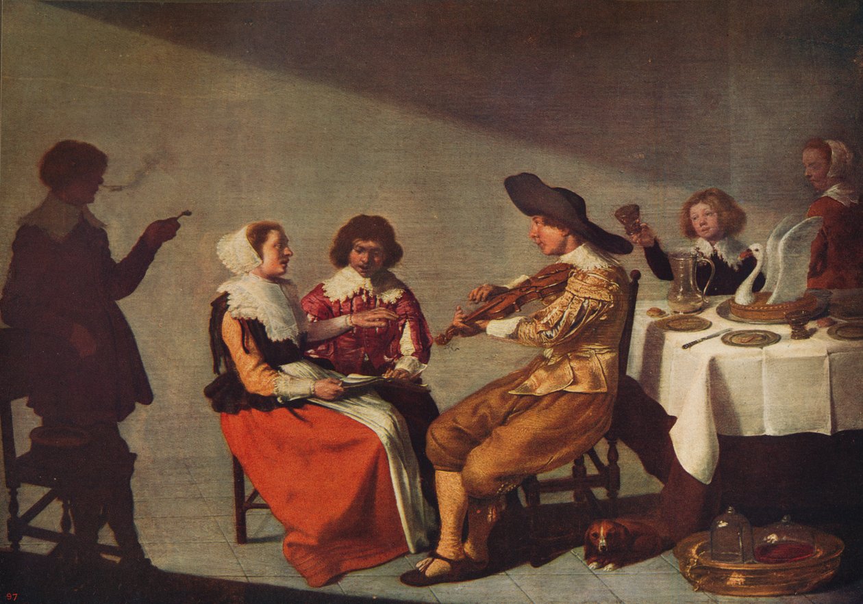Eine musikalische Gesellschaft, 1631 von Jacob van Velsen