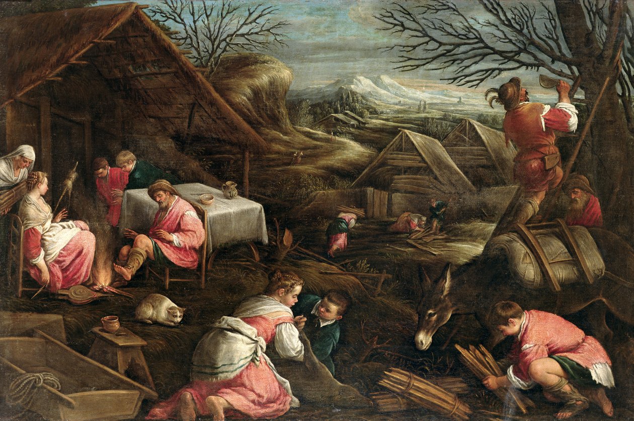 Winter von Jacopo Bassano