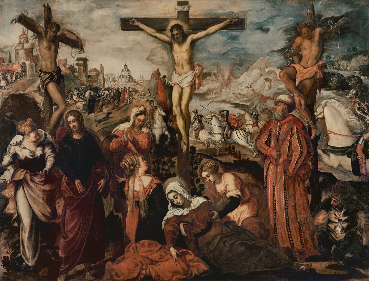 Kreuzigung von Jacopo Robusti Tintoretto