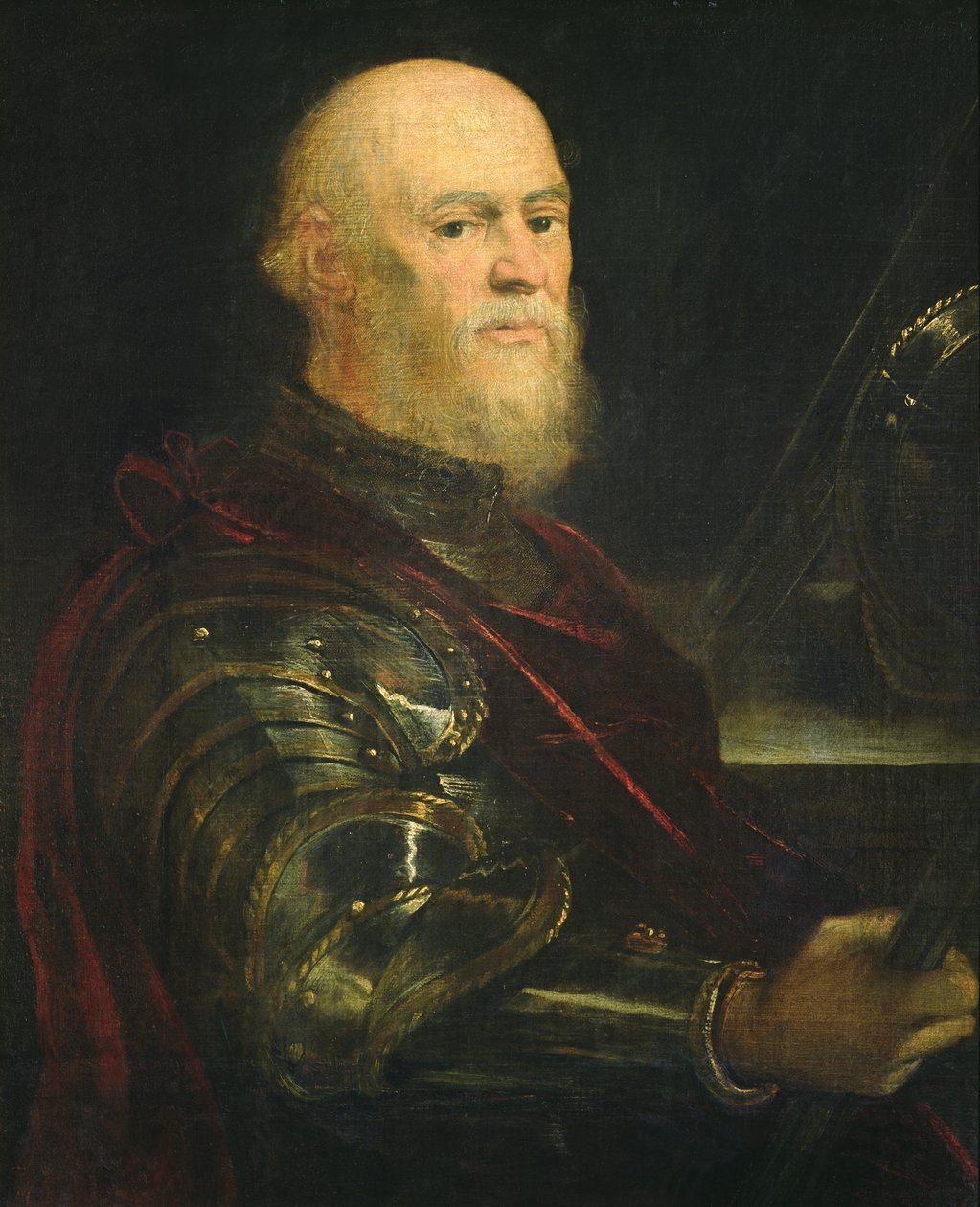 Venezianischer General, 1570-75 von Jacopo Robusti Tintoretto