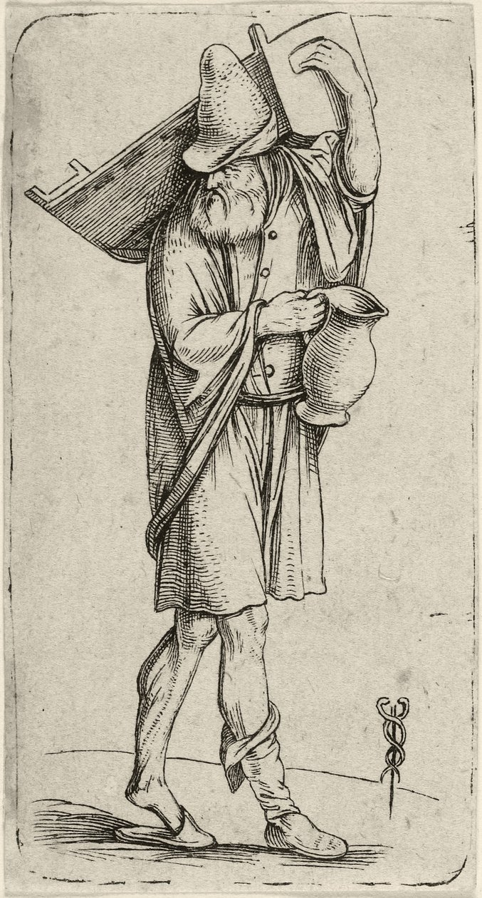 Mann mit Wiege, ca. 1501-1503 von Jacopo de Barbari
