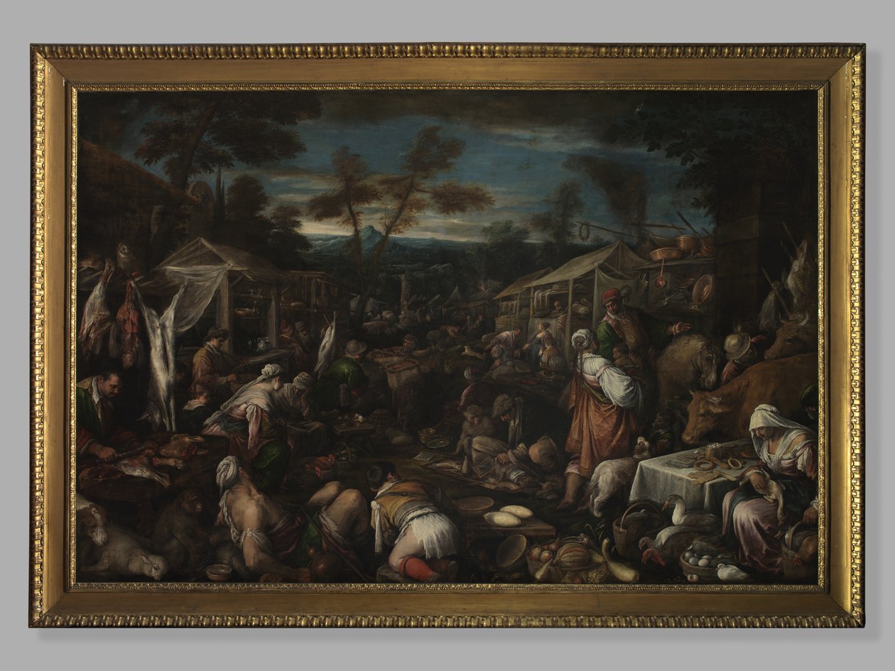 Der Große Markt von Jacopo Bassano