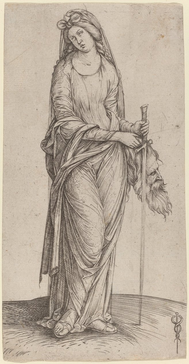 Judith mit dem Kopf des Holofernes von Jacopo de