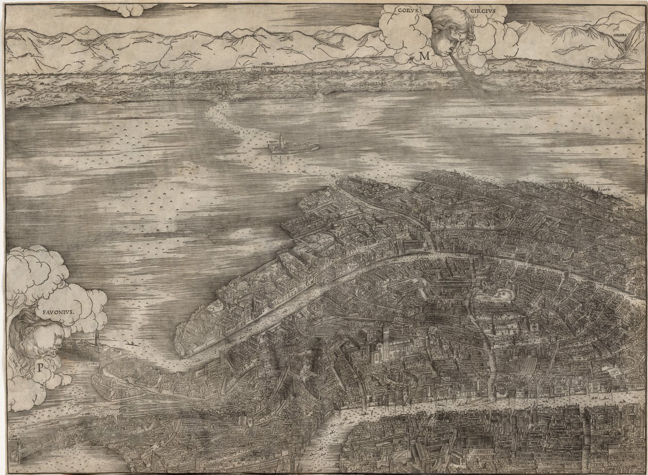Ansicht von Venedig von Jacopo de