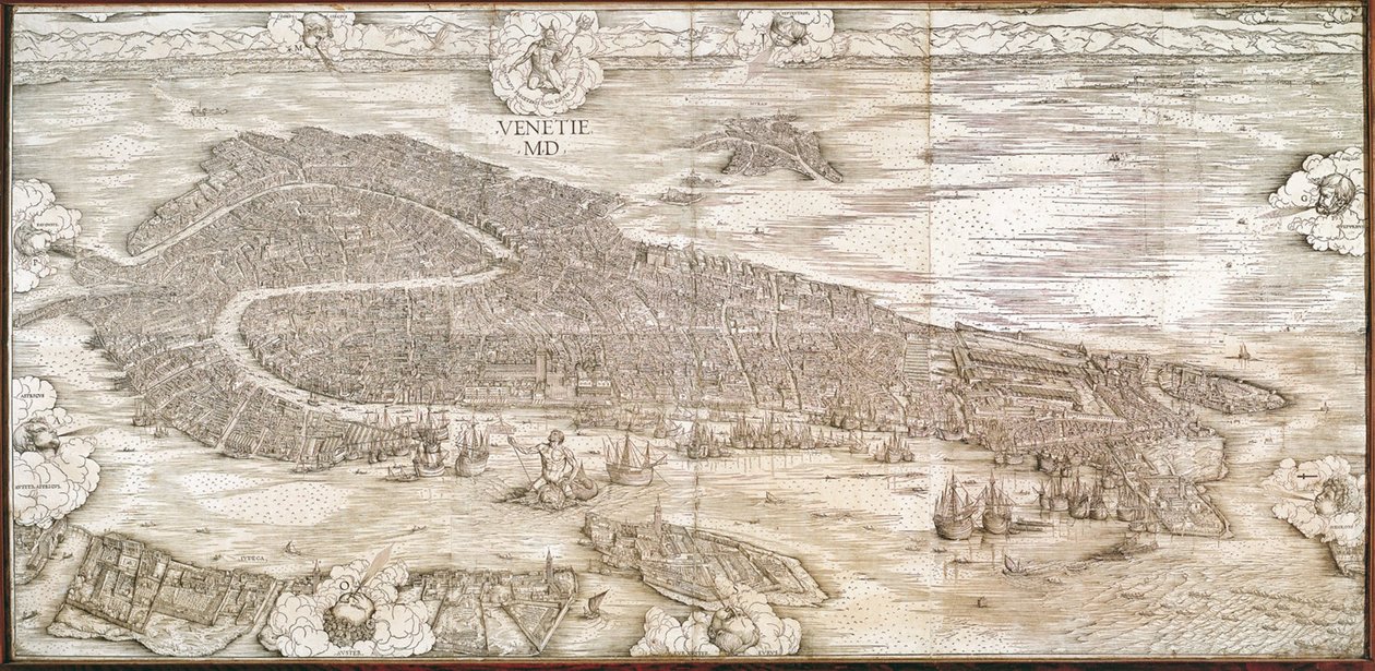 Ansicht von Venedig von Jacopo de