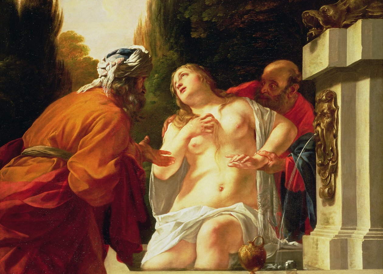 Susanna und die Ältesten von Jacques Blanchard