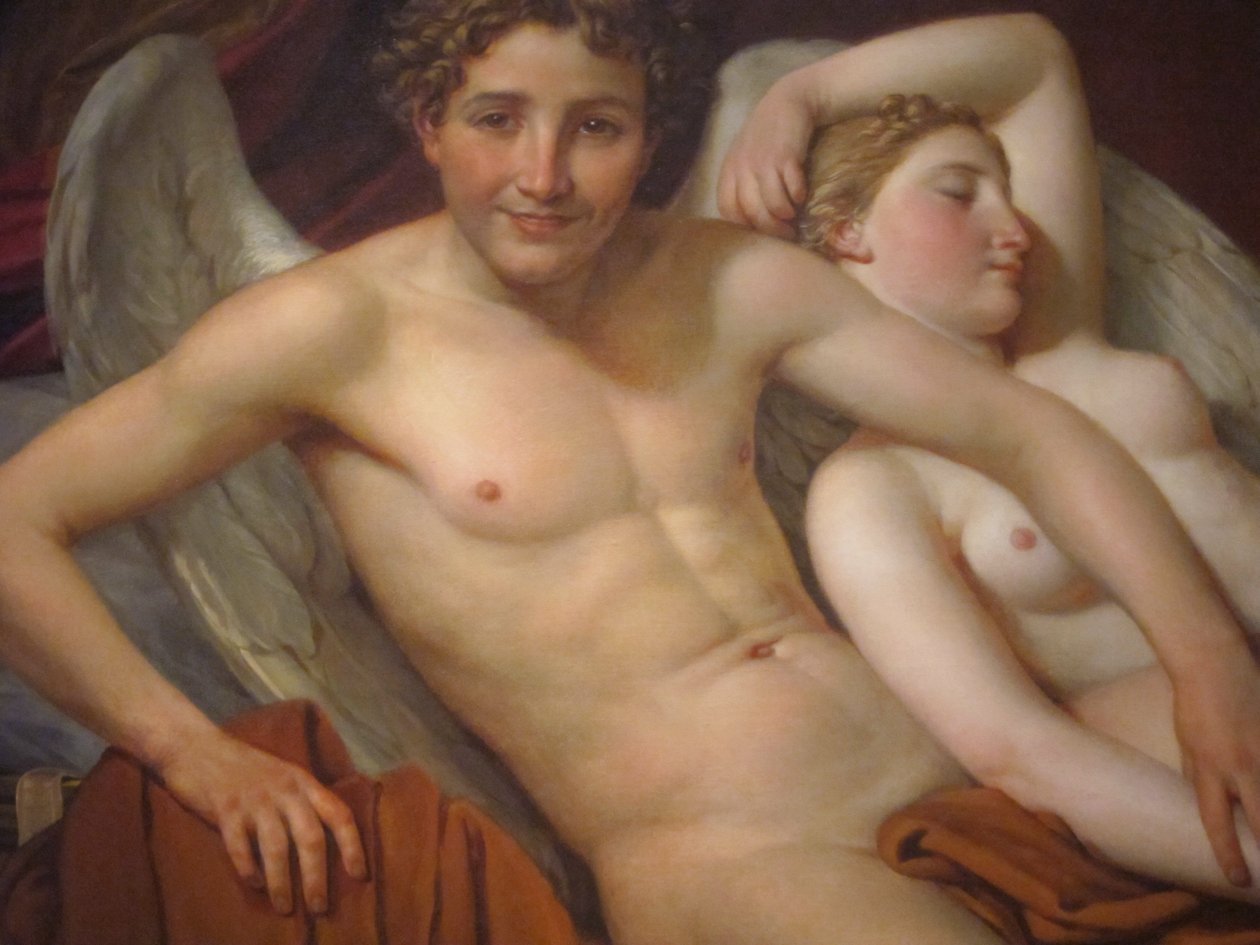 Amor und Psyche von Jacques Louis David