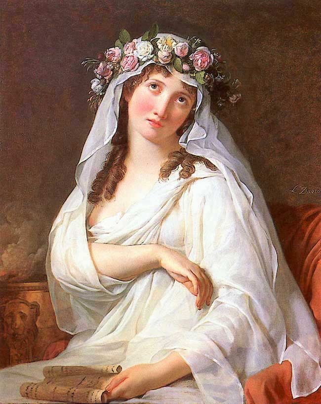 Die Vestalin von Jacques Louis David