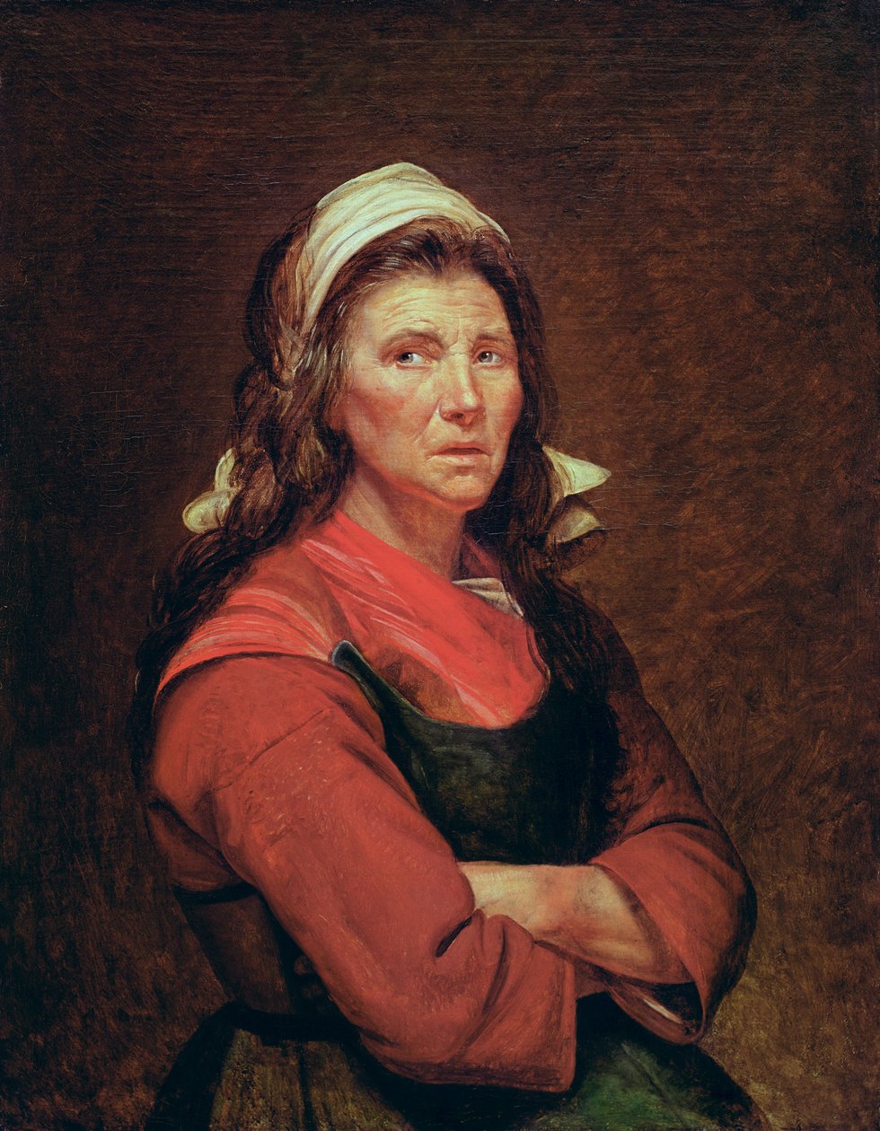 Die Frau des Volkes von Jacques Louis David