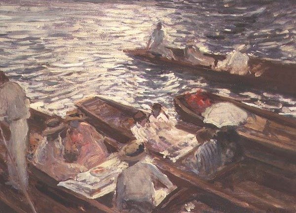 Staken in Henley von Jacques Emile Blanche