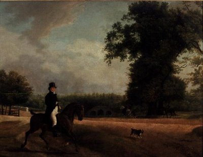 George Luving zu Pferd von Jacques Laurent Agasse