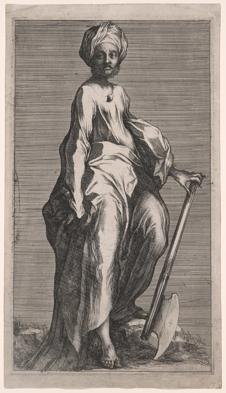 Heiliger Judas (oder Heiliger Matthias) von Jacques Bellange