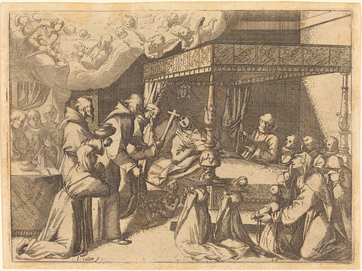 Tod der Königin von Jacques Callot