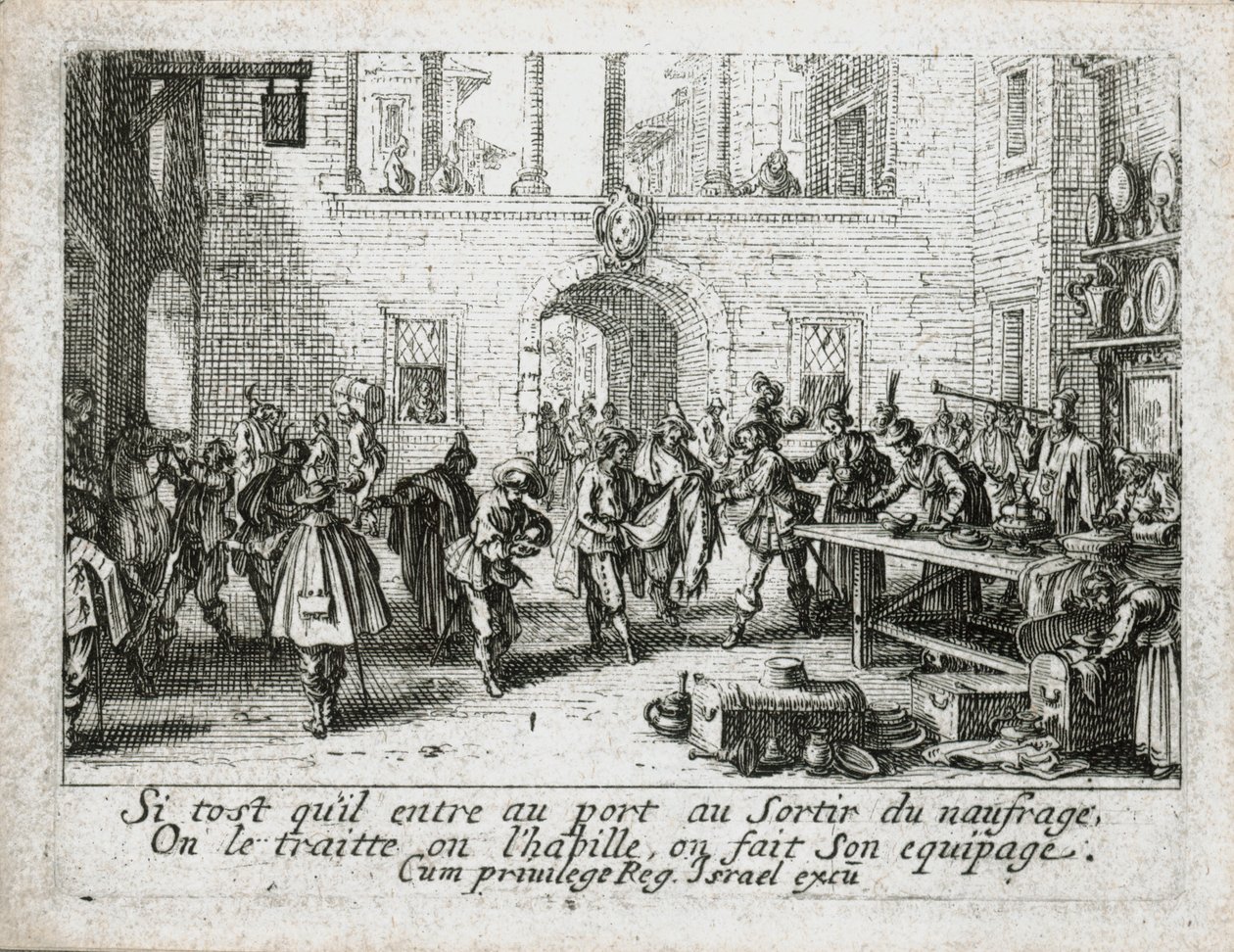 Das Leben des verlorenen Kindes von Jacques Callot