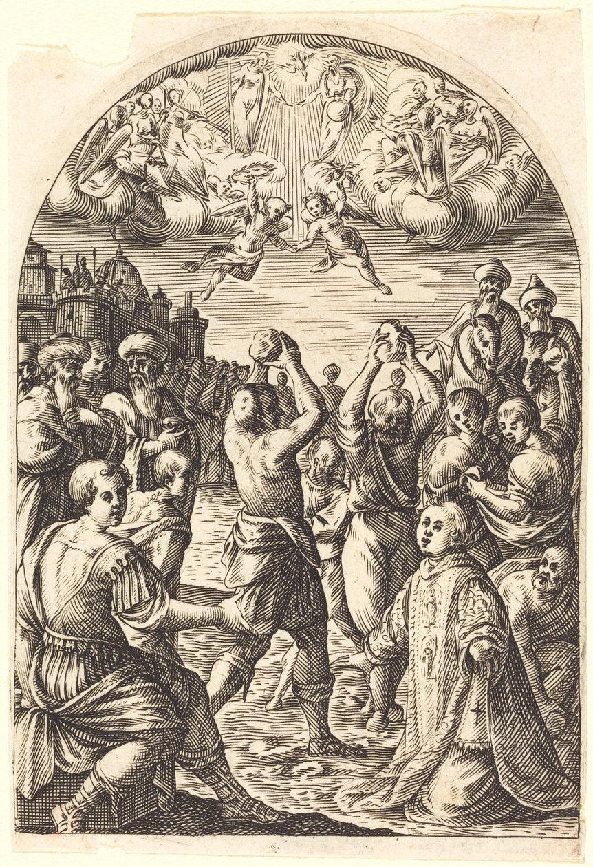 Martyrium des heiligen Stephanus von Jacques Callot