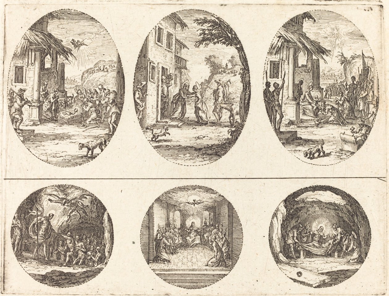 Geheimnisse der Passion von Jacques Callot