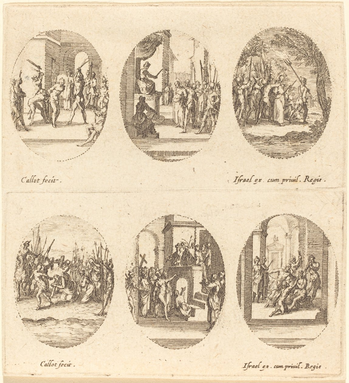 Geheimnisse der Passion, ca. 1631 von Jacques Callot