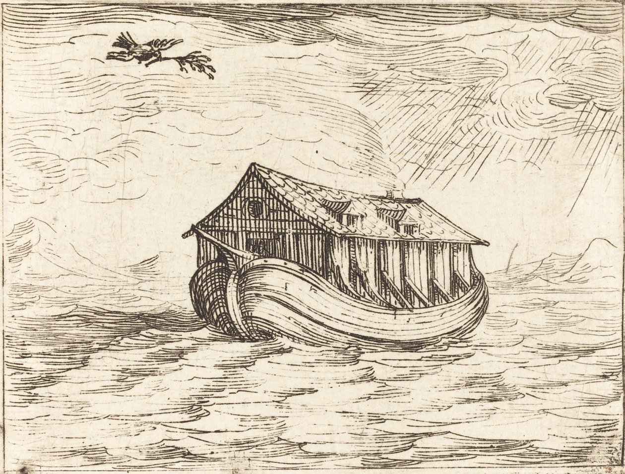 Noahs Arche von Jacques Callot