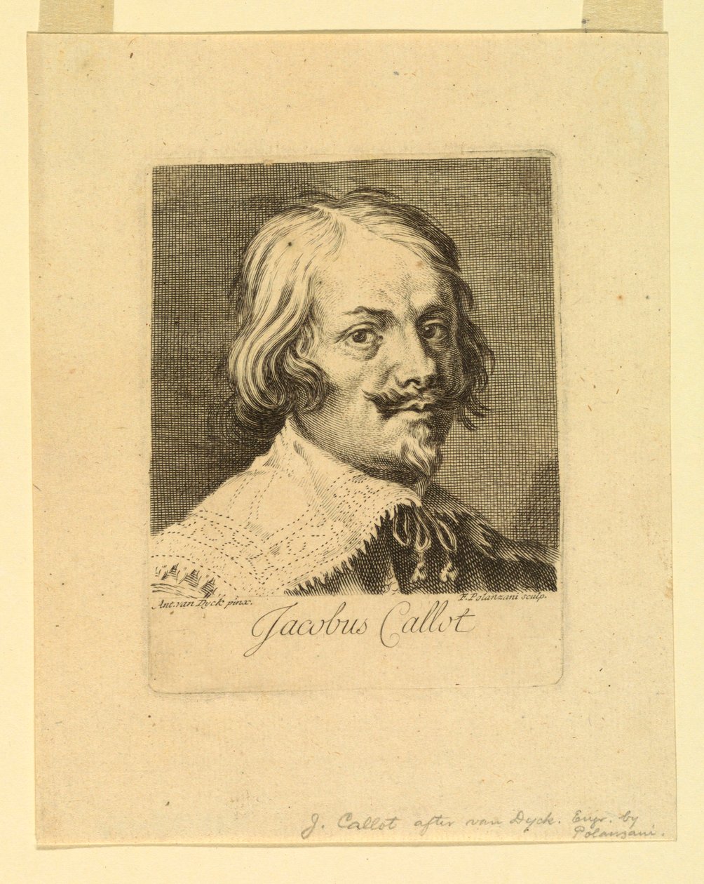 Porträt von Jacques Callot von Jacques Callot