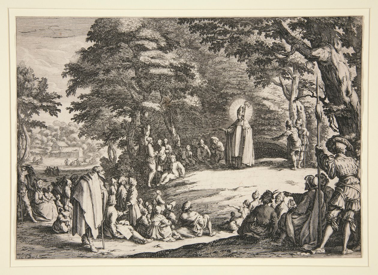 Heiliger Amond von Jacques Callot