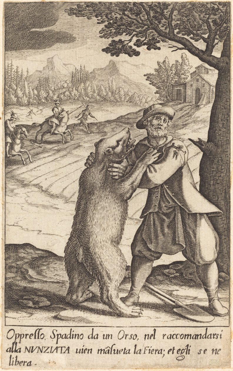Spadino von Jacques Callot