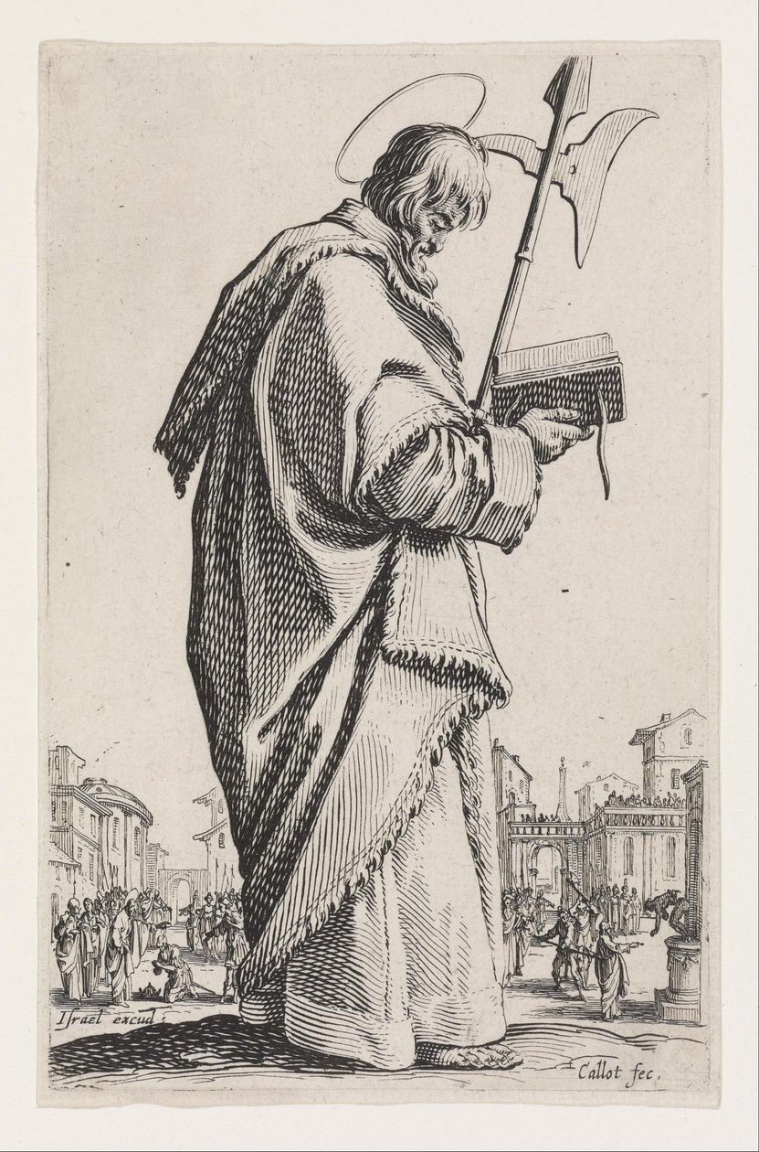 Heiliger Matthias von Jacques Callot