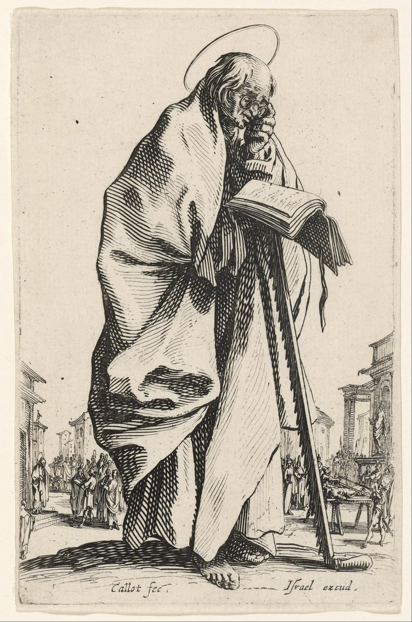 Heiliger Simon von Jacques Callot