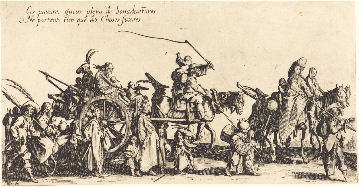 Die Bohemiens marschieren: Die Nachhut von Jacques Callot